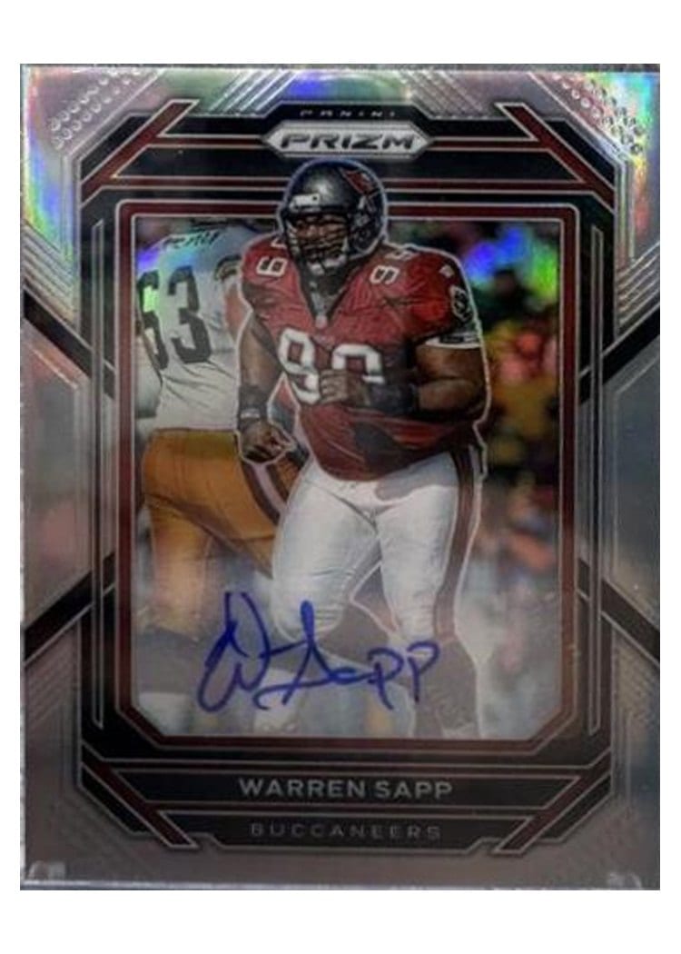 2022 Panini Prizm Base Set Warren Sapp #282 card