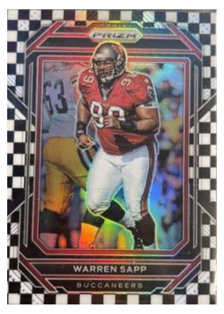 2022 Panini Prizm Base Set Warren Sapp #282 card