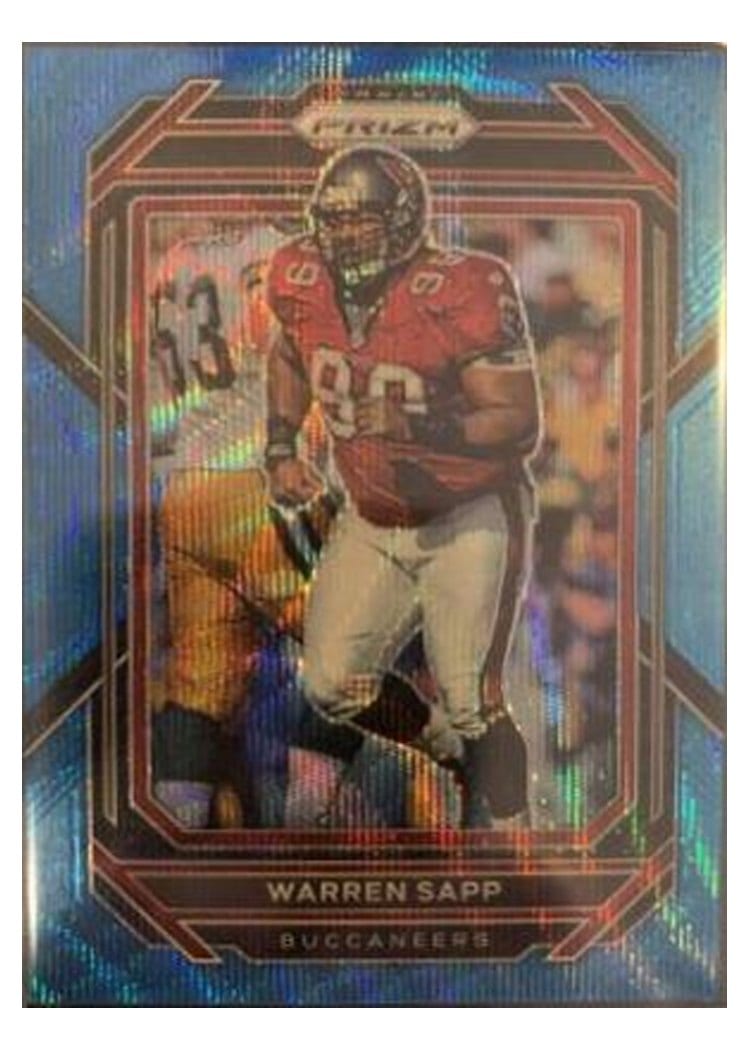 2022 Panini Prizm Base Set Warren Sapp #282 card