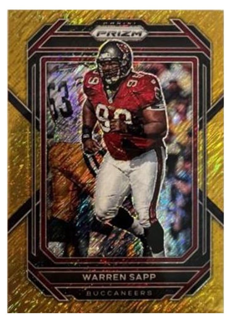 2022 Panini Prizm Base Set Warren Sapp #282 card