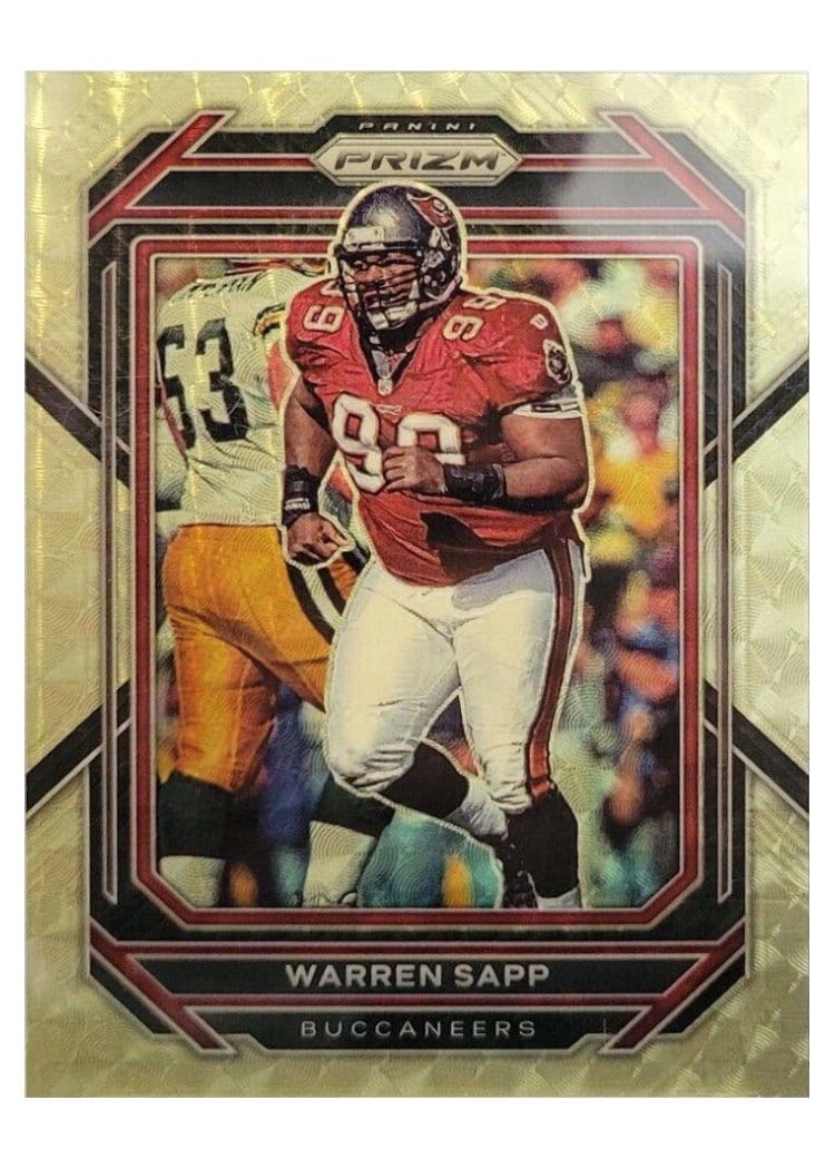 2022 Panini Prizm Base Set Warren Sapp #282 card