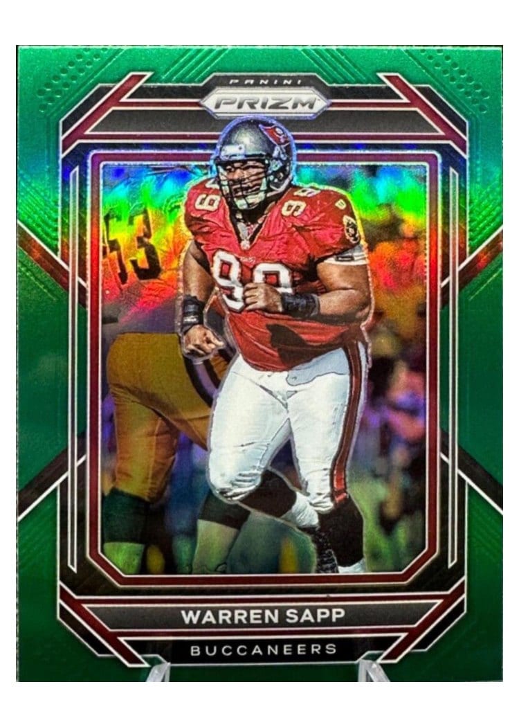 2022 Panini Prizm Base Set Warren Sapp #282 card