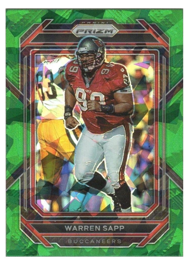 2022 Panini Prizm Base Set Warren Sapp #282 card