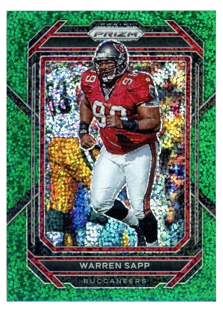 2022 Panini Prizm Base Set Warren Sapp #282 card