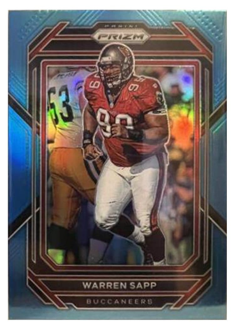 2022 Panini Prizm Base Set Warren Sapp #282 card