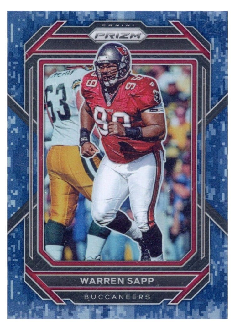 2022 Panini Prizm Base Set Warren Sapp #282 card