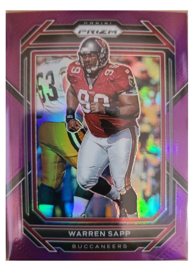 2022 Panini Prizm Base Set Warren Sapp #282 card