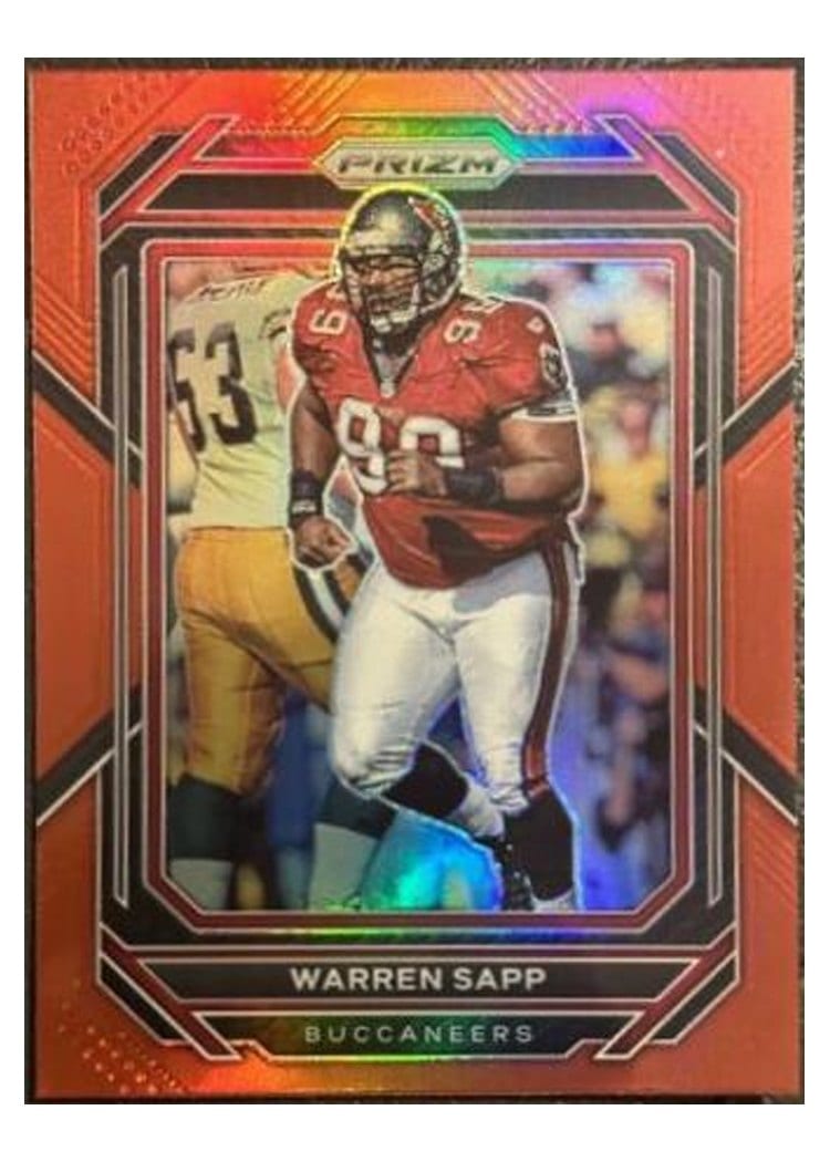 2022 Panini Prizm Base Set Warren Sapp #282 card