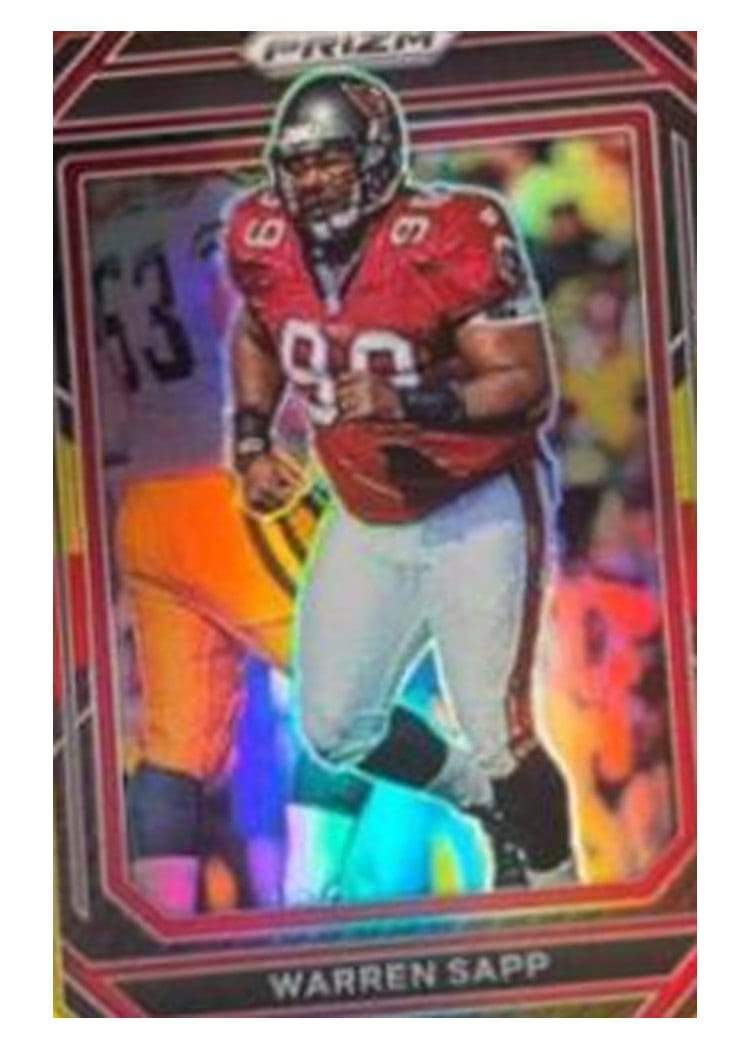 2022 Panini Prizm Base Set Warren Sapp #282 card