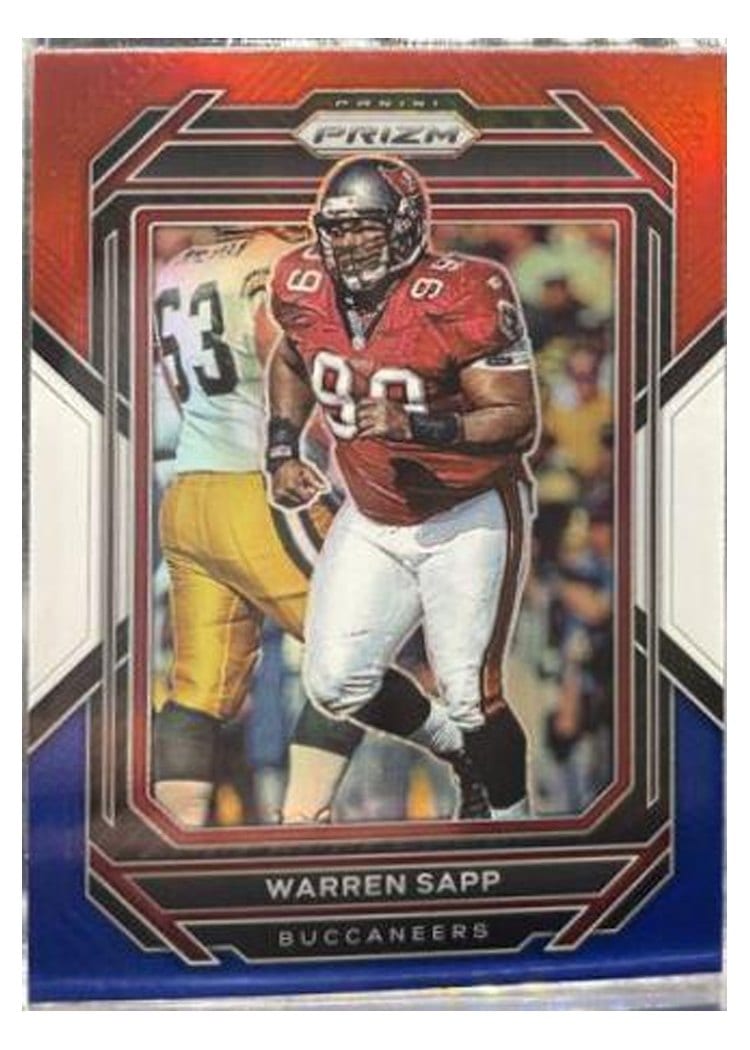 2022 Panini Prizm Base Set Warren Sapp #282 card