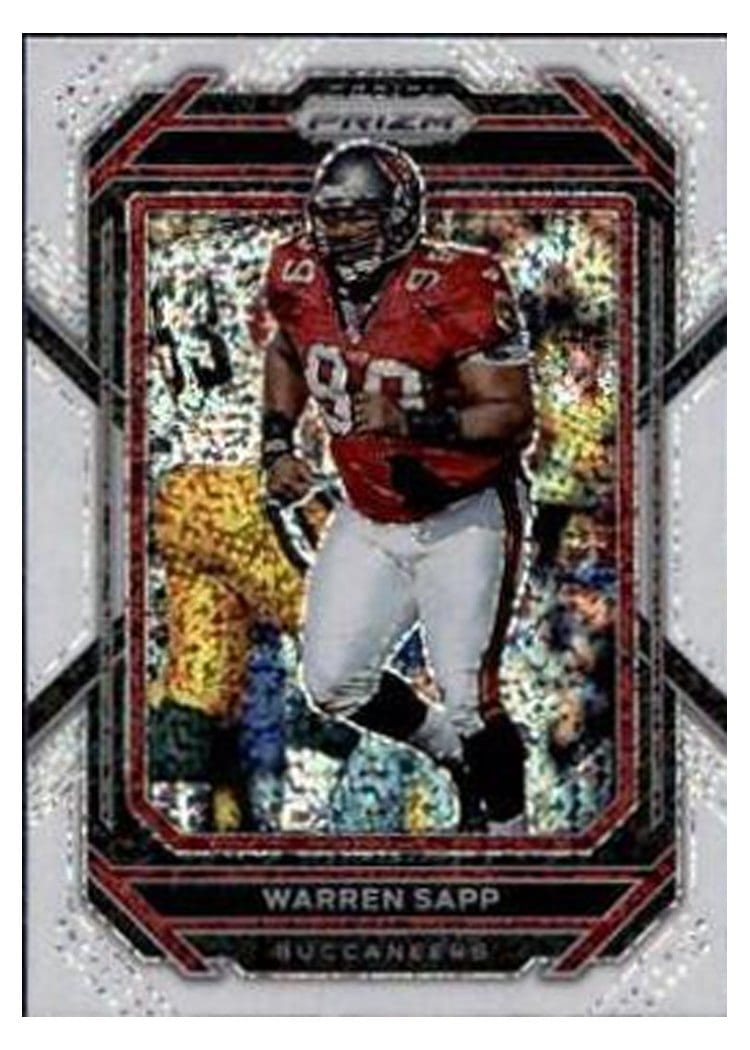 2022 Panini Prizm Base Set Warren Sapp #282 card