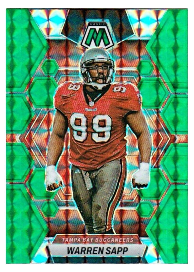 2023 Panini Mosaic Base Set Warren Sapp #232 card