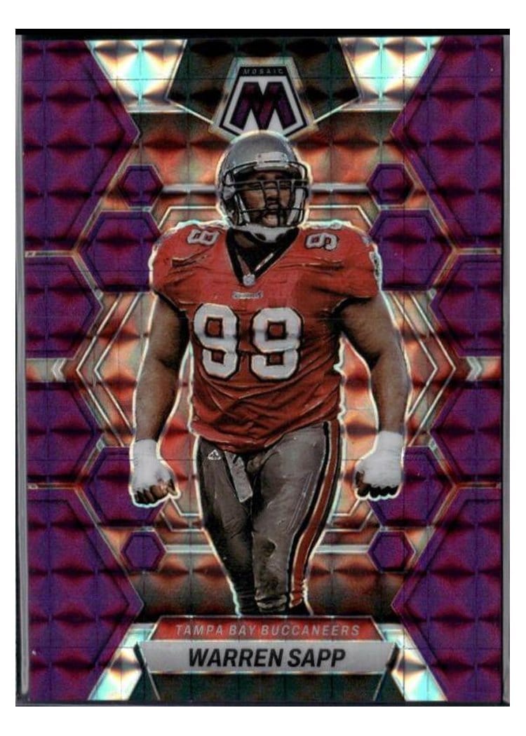 2023 Panini Mosaic Base Set Warren Sapp #232 card