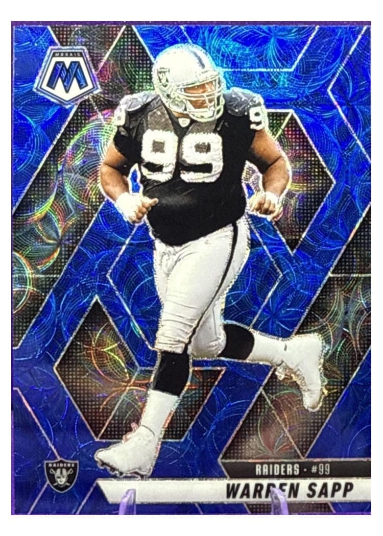 2025 Panini Mosaic Base Set Warren Sapp #68 card
