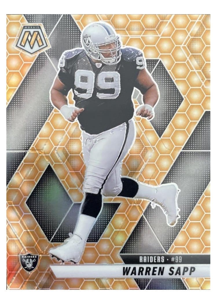 2025 Panini Mosaic Base Set Warren Sapp #68 card