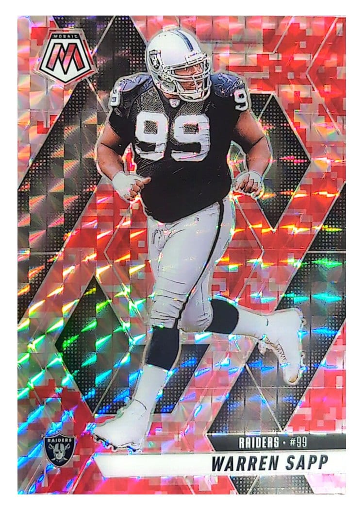 2025 Panini Mosaic Base Set Warren Sapp #68 card