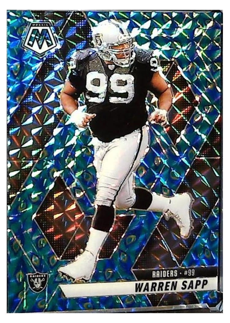 2025 Panini Mosaic Base Set Warren Sapp #68 card