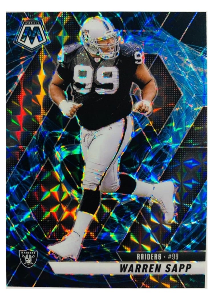 2025 Panini Mosaic Base Set Warren Sapp #68 card