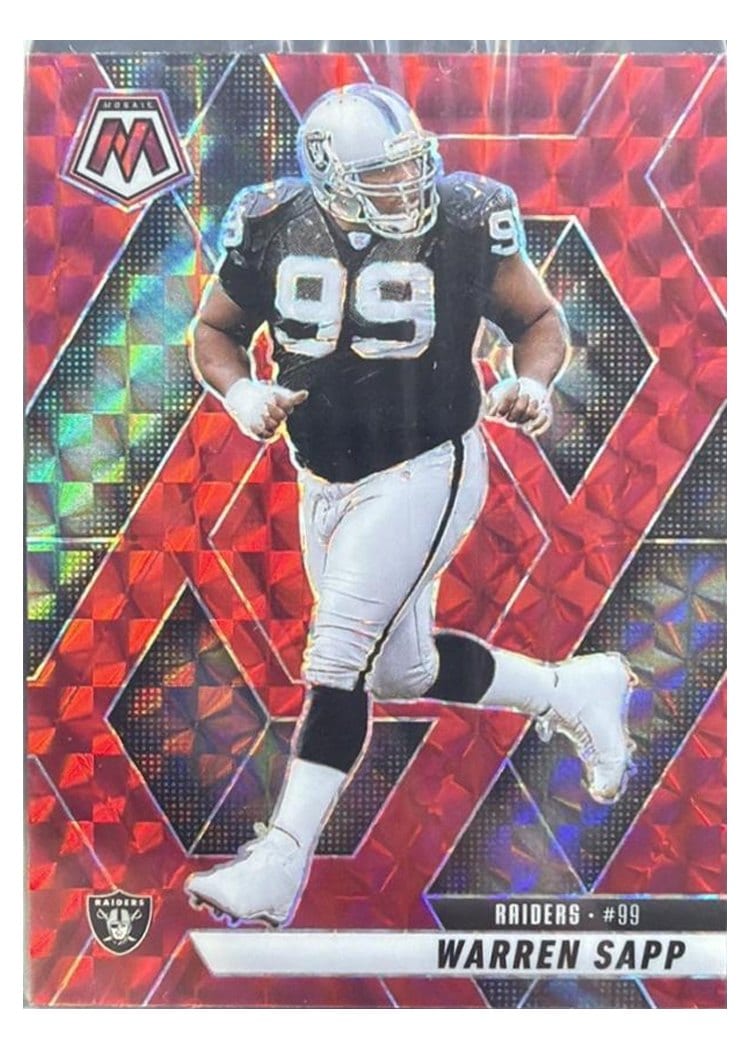 2025 Panini Mosaic Base Set Warren Sapp #68 card