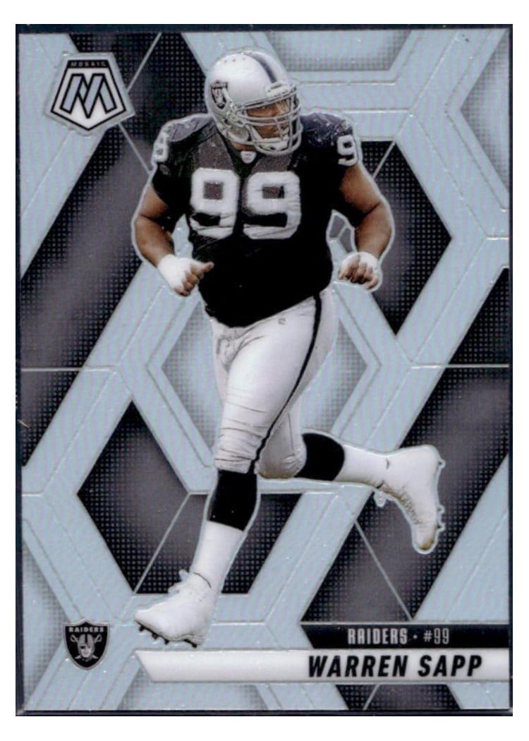 2025 Panini Mosaic Base Set Warren Sapp #68 card