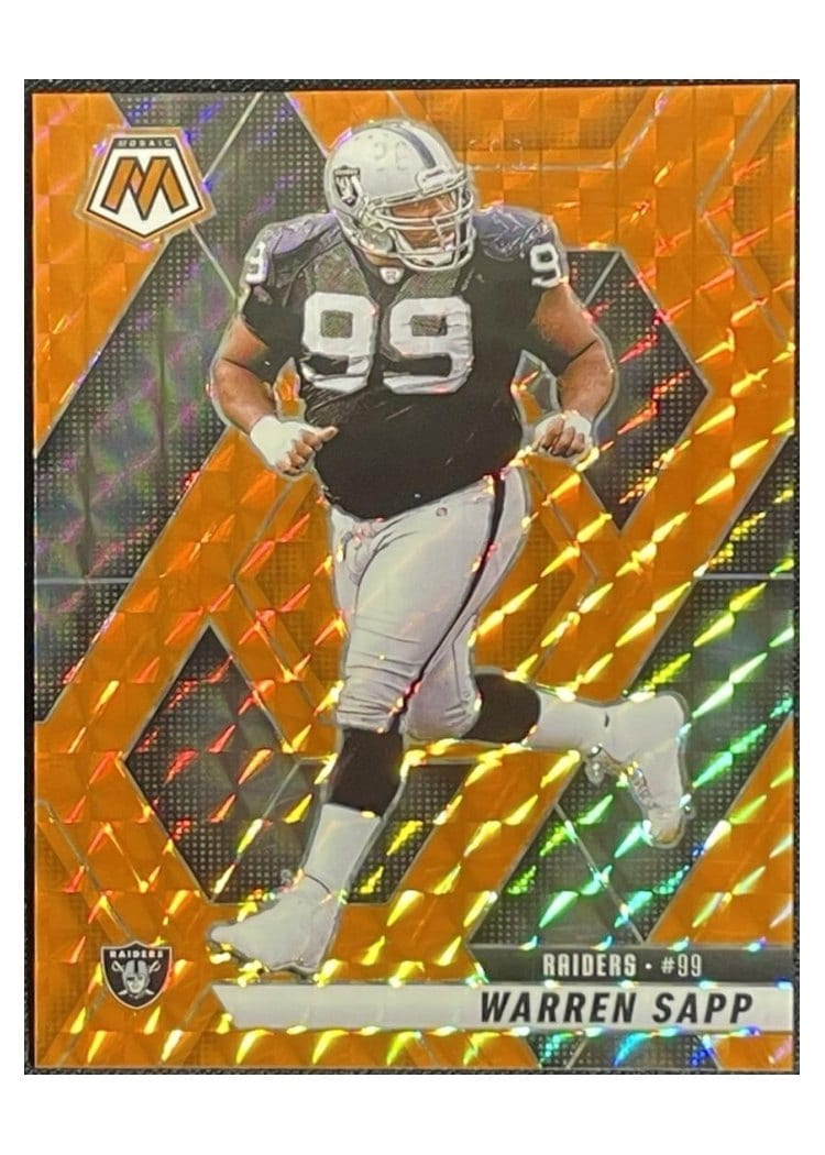 2025 Panini Mosaic Base Set Warren Sapp #68 card