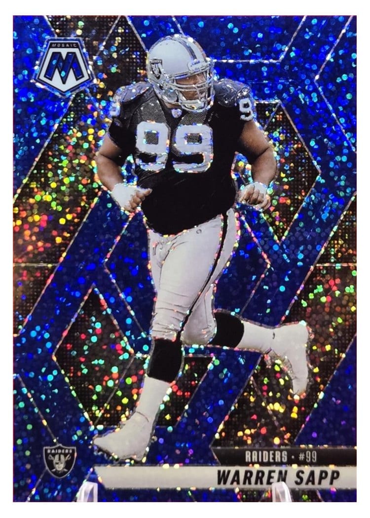 2025 Panini Mosaic Base Set Warren Sapp #68 card