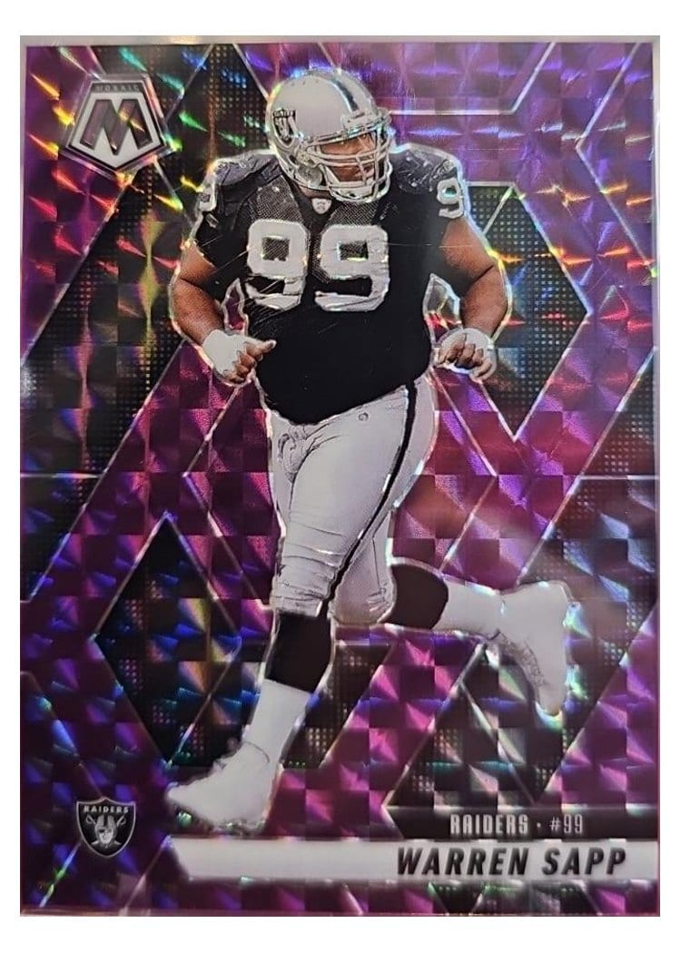 2025 Panini Mosaic Base Set Warren Sapp #68 card