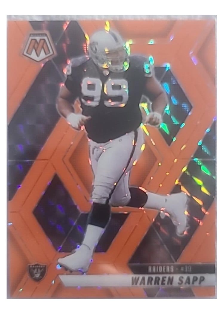 2025 Panini Mosaic Base Set Warren Sapp #68 card