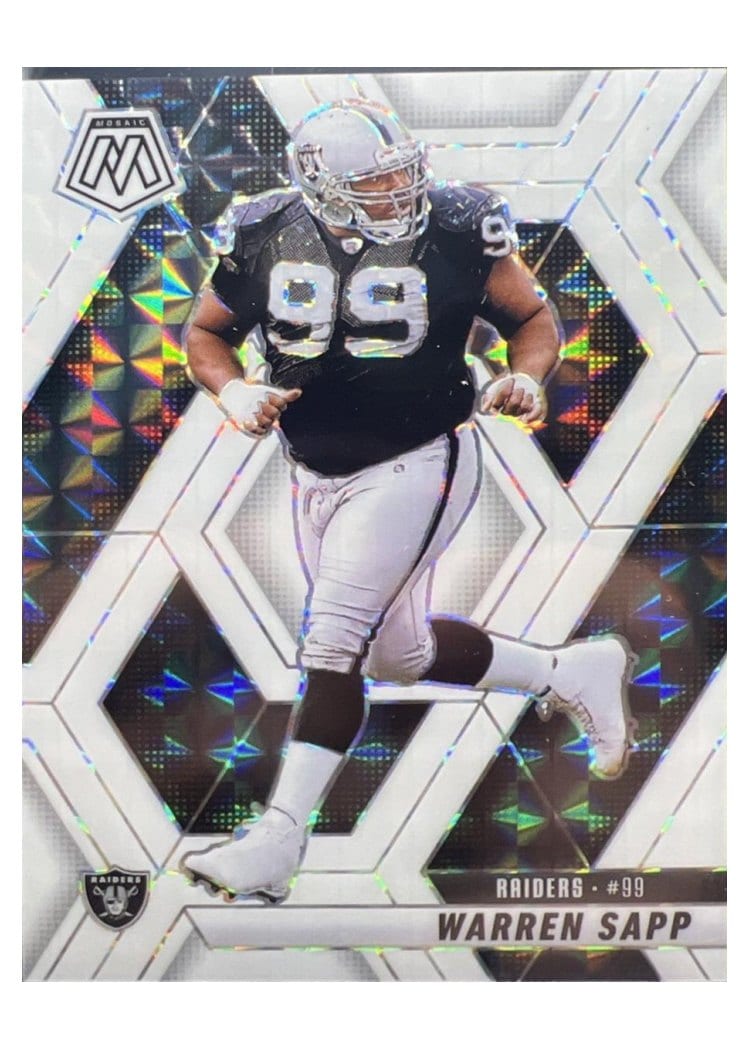 2025 Panini Mosaic Base Set Warren Sapp #68 card