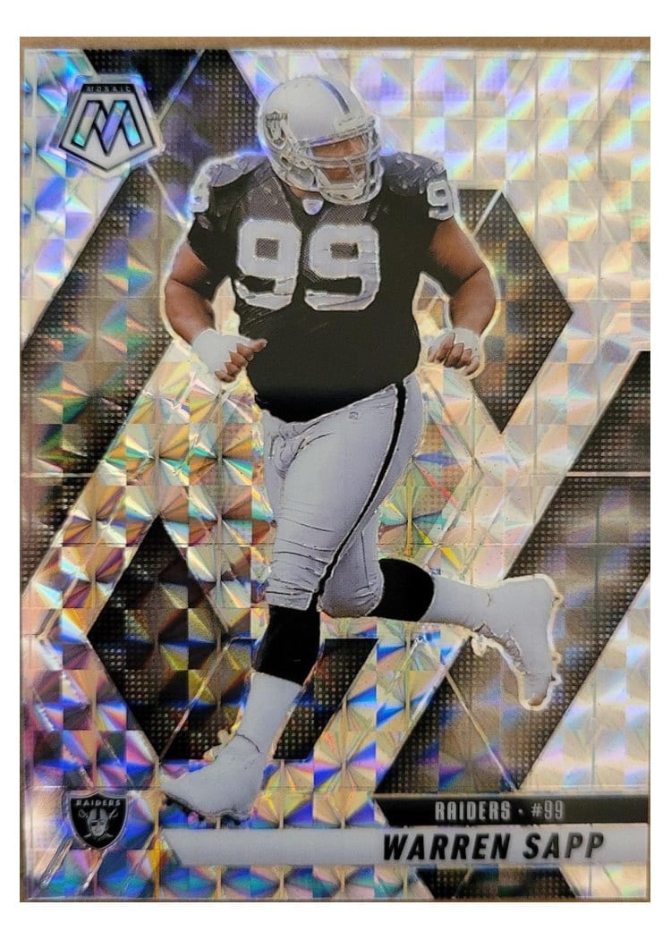 2025 Panini Mosaic Base Set Warren Sapp #68 card