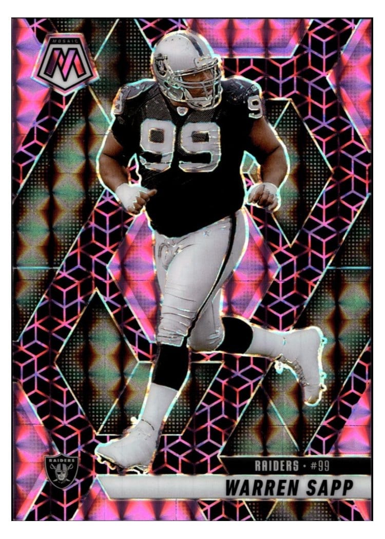 2025 Panini Mosaic Base Set Warren Sapp #68 card