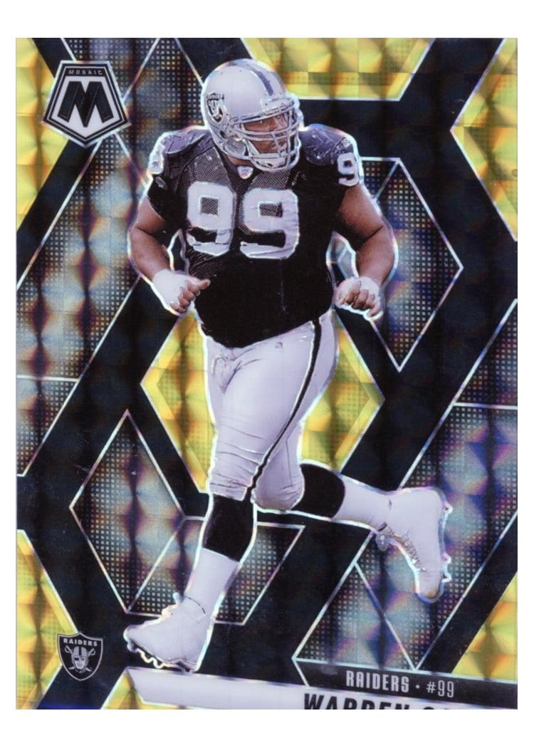 2025 Panini Mosaic Base Set Warren Sapp #68 card
