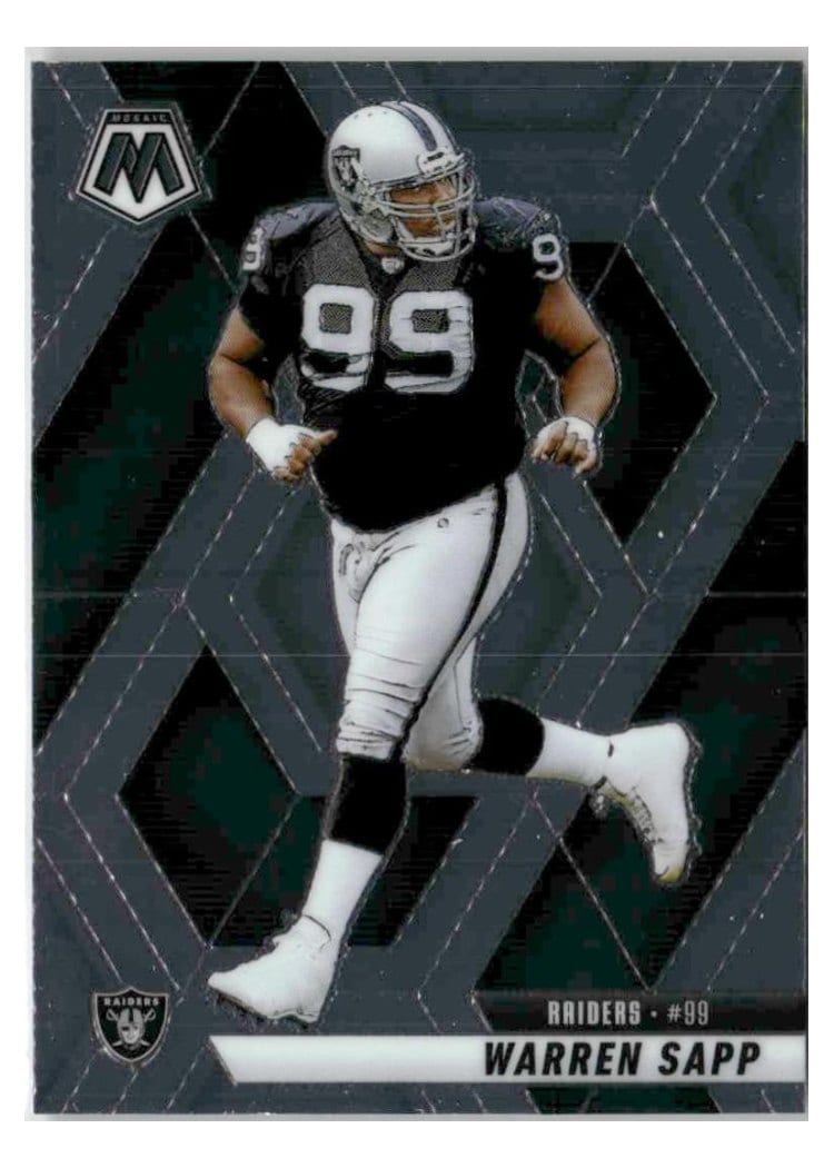 2025 Panini Mosaic Base Set Warren Sapp #68 card