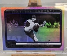 2025 Panini Three and Two Timeless Moments Warren Spahn #12 card