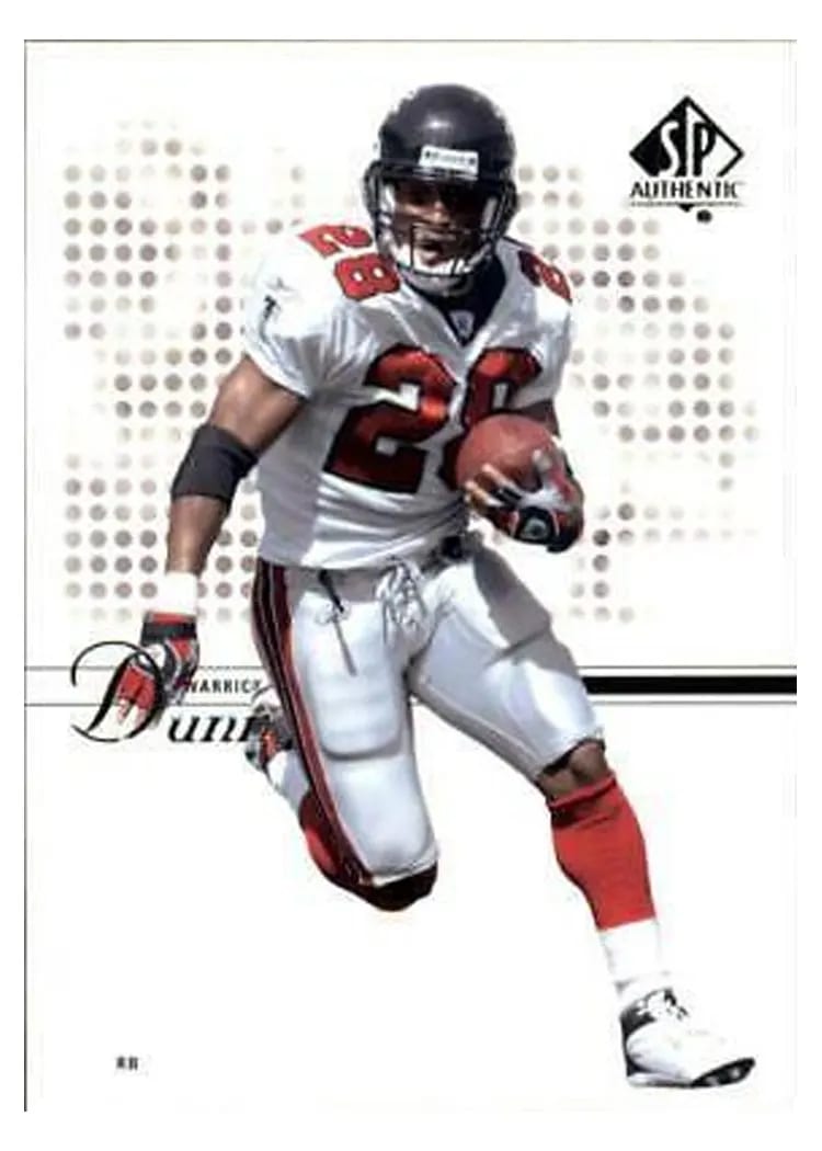 2002 SP Authentic Warrick Dunn #57 card