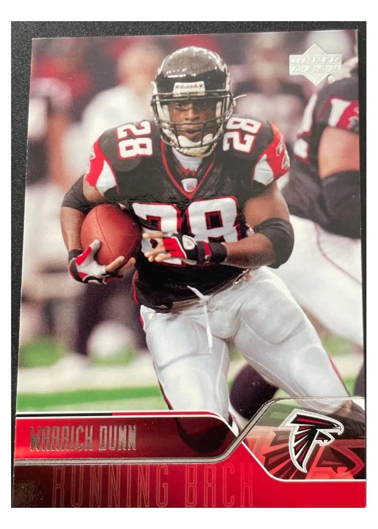 2004 Upper Deck Warrick Dunn #10 card