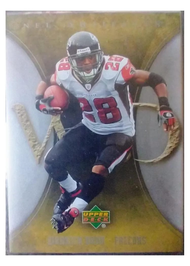 2007 Upper Deck Artifacts Warrick Dunn #6 card