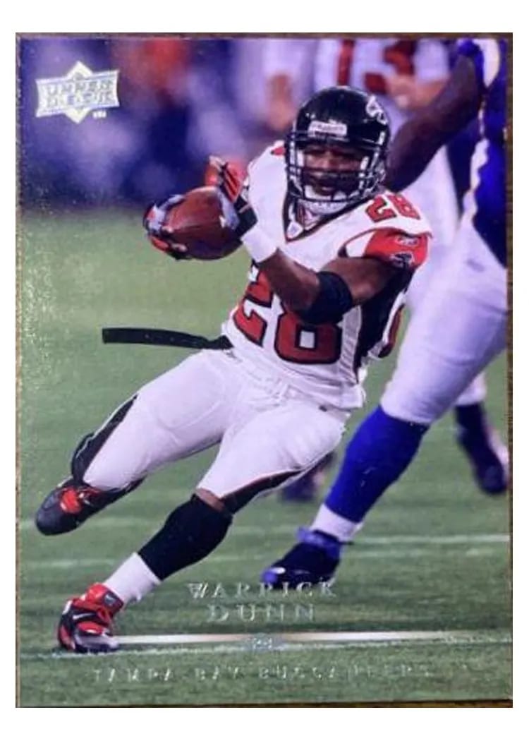 2008 Upper Deck Warrick Dunn #7 card