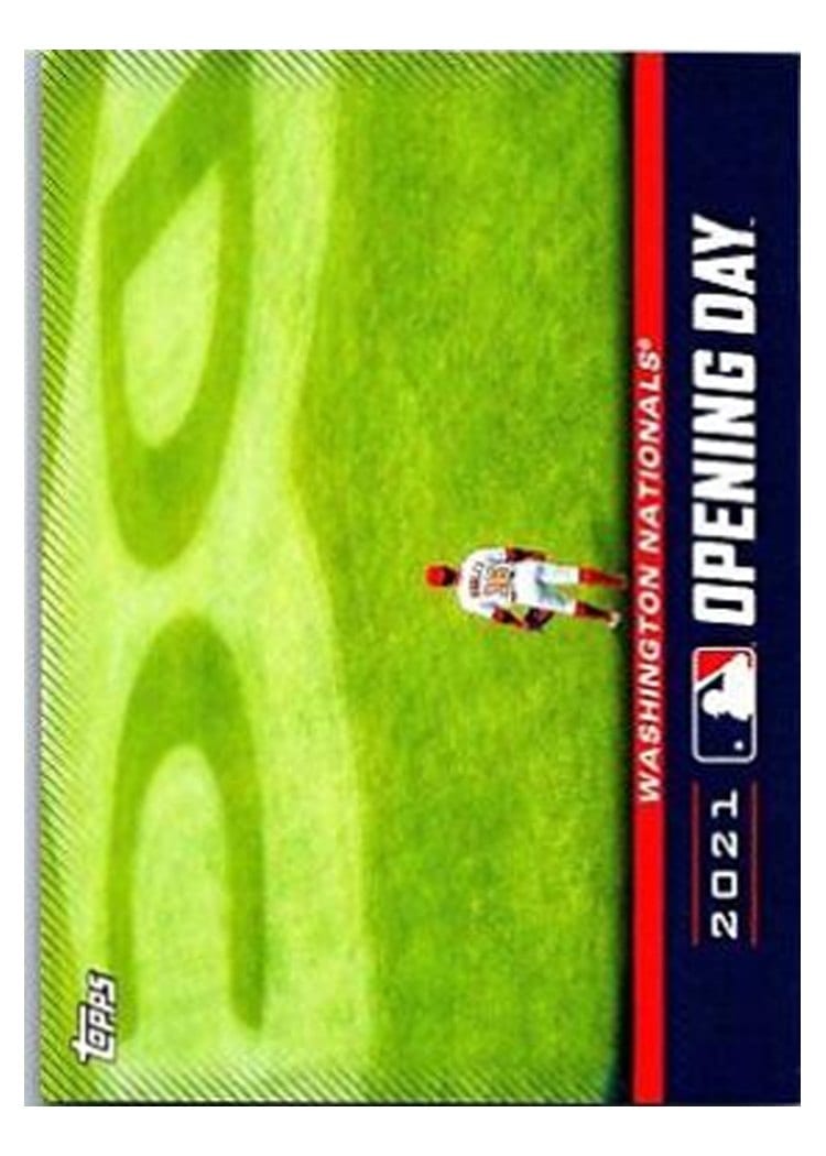 2021 Topps Opening Day Opening Day Washington Nationals #OD-15 card