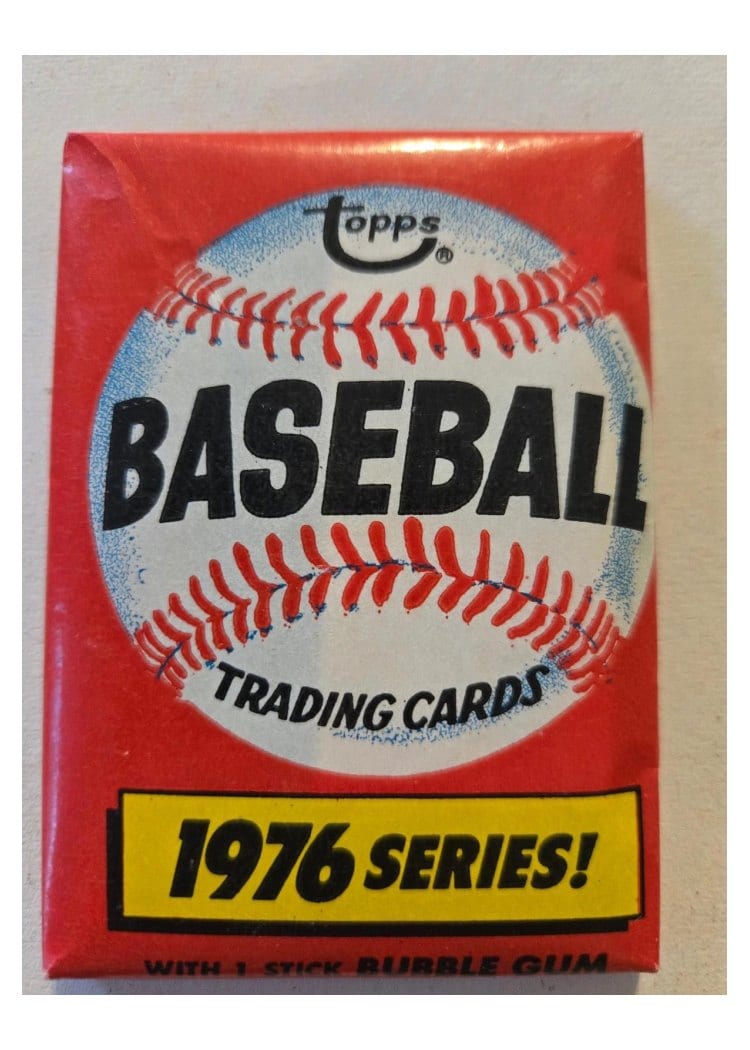 1976 Topps Wax Pack card