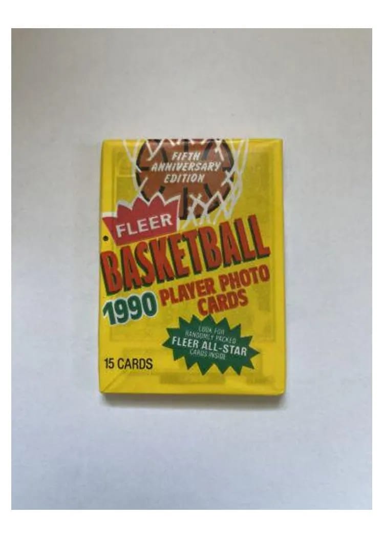 1990 Fleer Wax Pack card