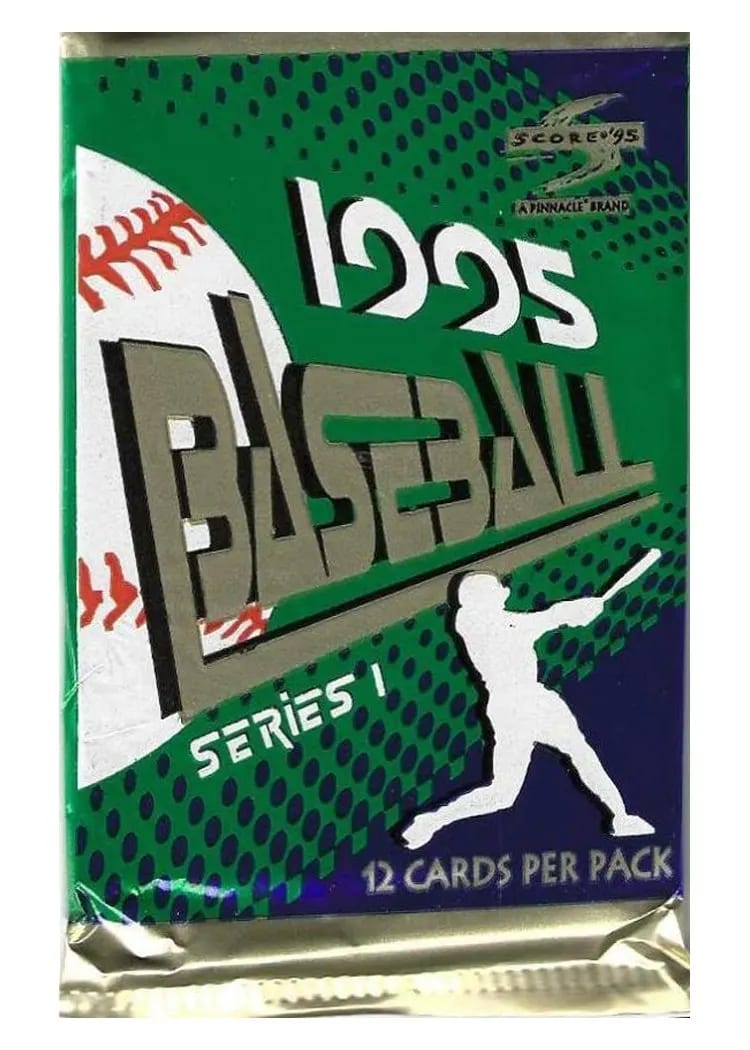 1995 Score Wax Pack card
