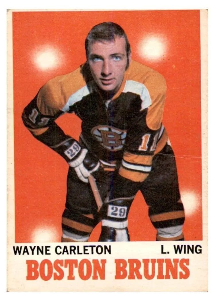 1970 O-Pee-Chee Wayne Carleton #9 card