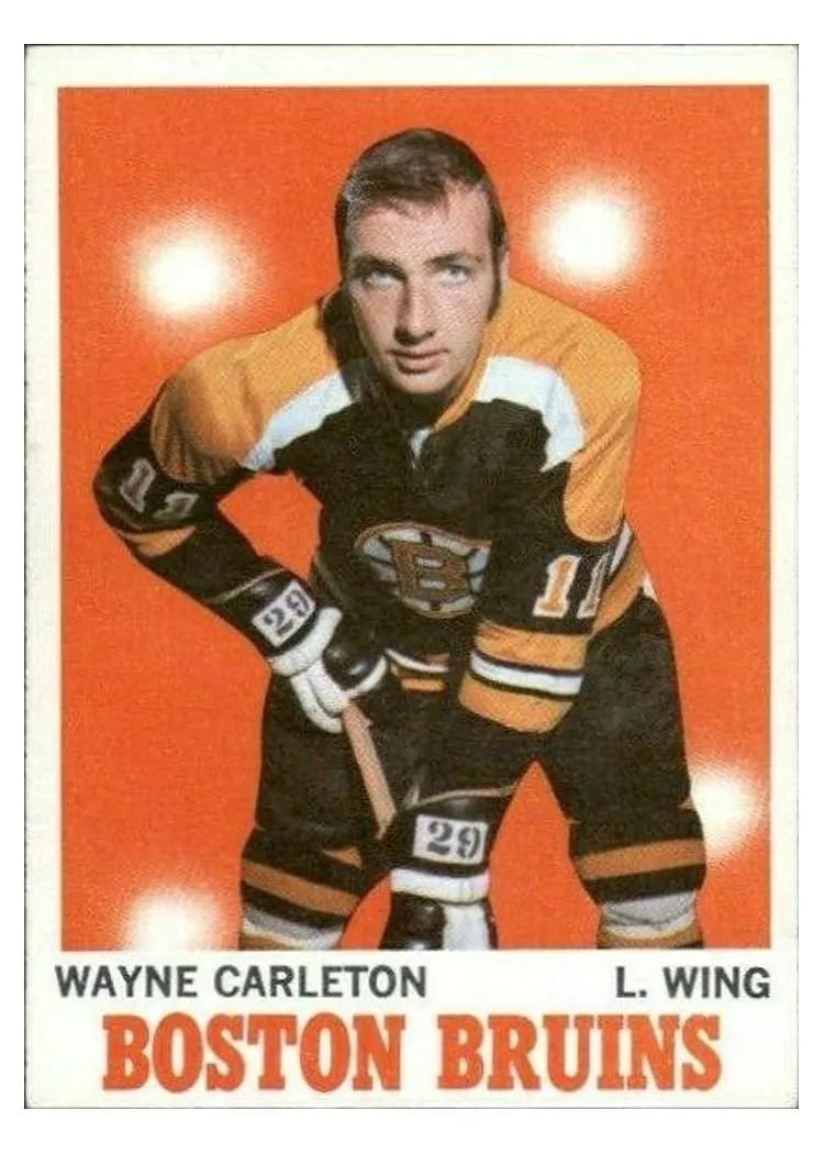1970 Topps Wayne Carleton #9 card