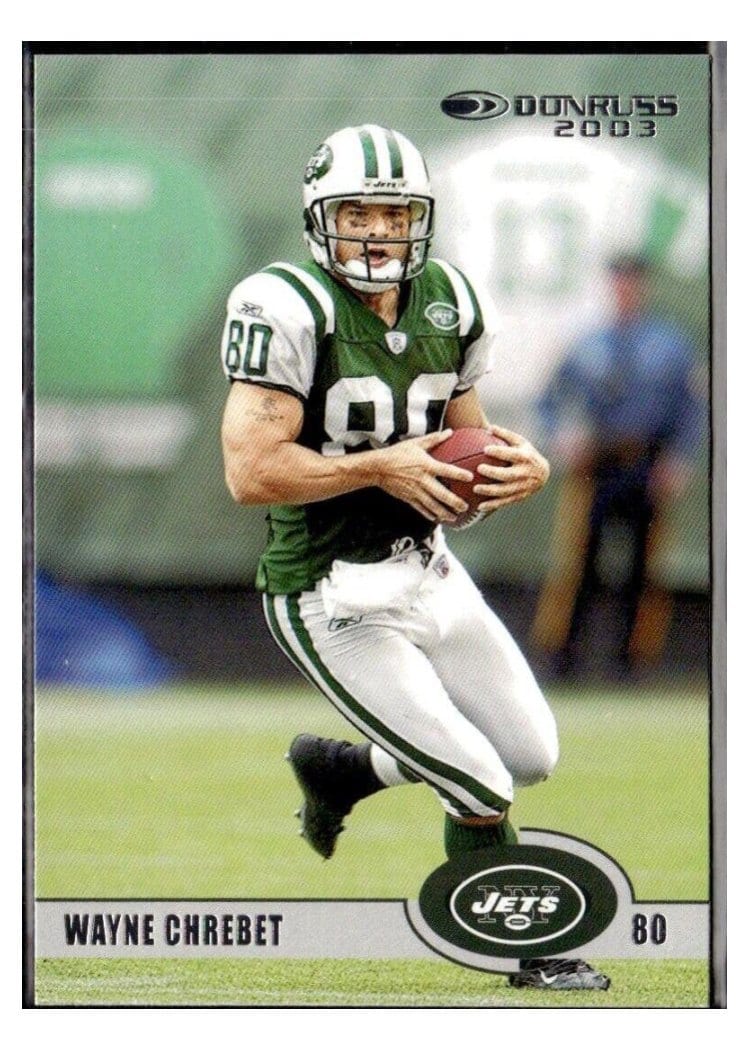 2023 Donruss Retro 2003 Wayne Chrebet #7 card