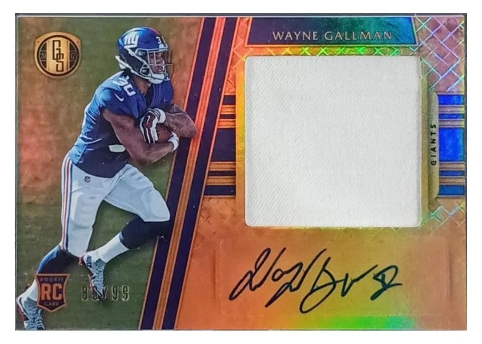 2017 Panini Gold Standard Wayne Gallman #339 card