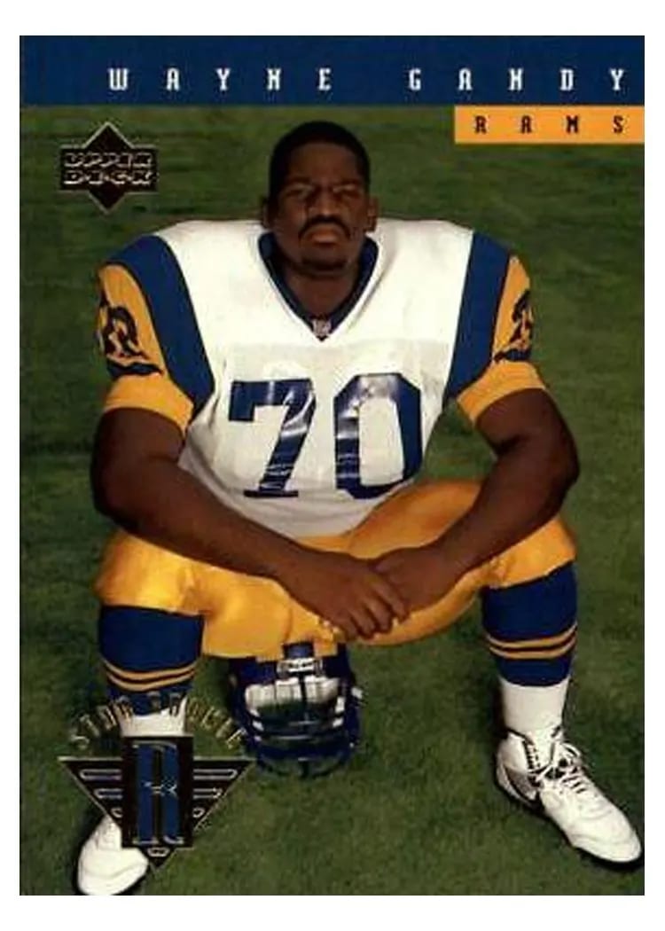 1994 Upper Deck Wayne Gandy #21 card