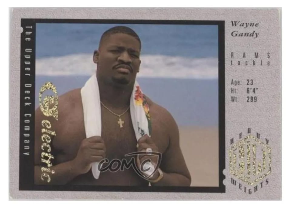 1994 Upper Deck Wayne Gandy #37 card