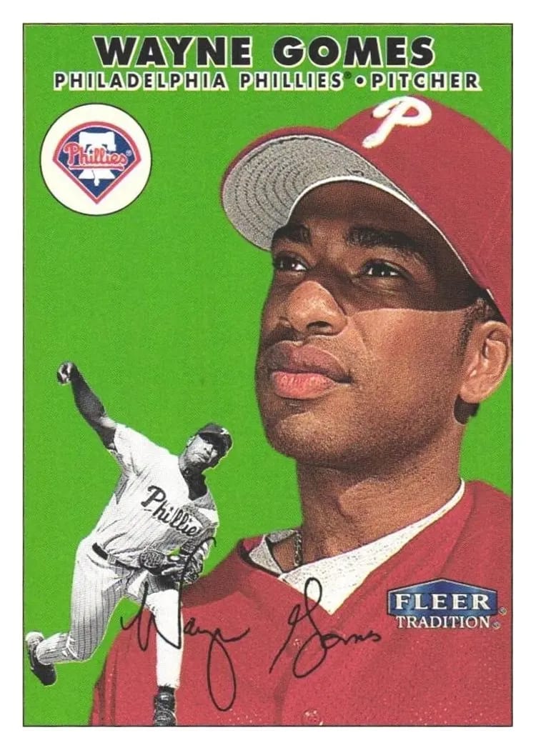 2000 Fleer Tradition Wayne Gomes #52 card