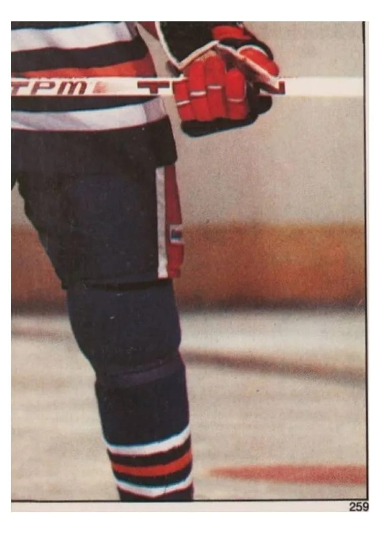 1982 Topps Stickers Wayne Gretzky #259 card